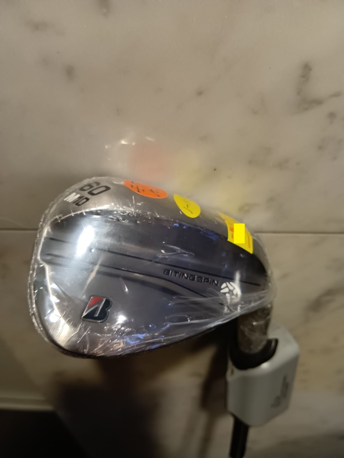 Wg【新品未使用】（特別仕様）BS ブリヂストンゴルフ BITING SPIN ウェッジメンズ右用ノーメッキ 60°/10M N.S.PRO MODUS3 TOUR105 日本正規品（新橋店）