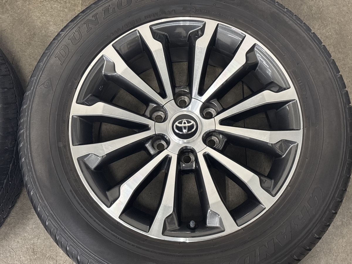 良好品】トヨタ 150 ランドクルーザープラド TZ-G 後期 純正 19in 7.5J