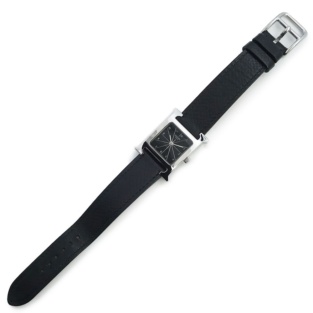 エルメス HH1.210 Hウォッチ PM 25mm クオーツ ステンレススチール