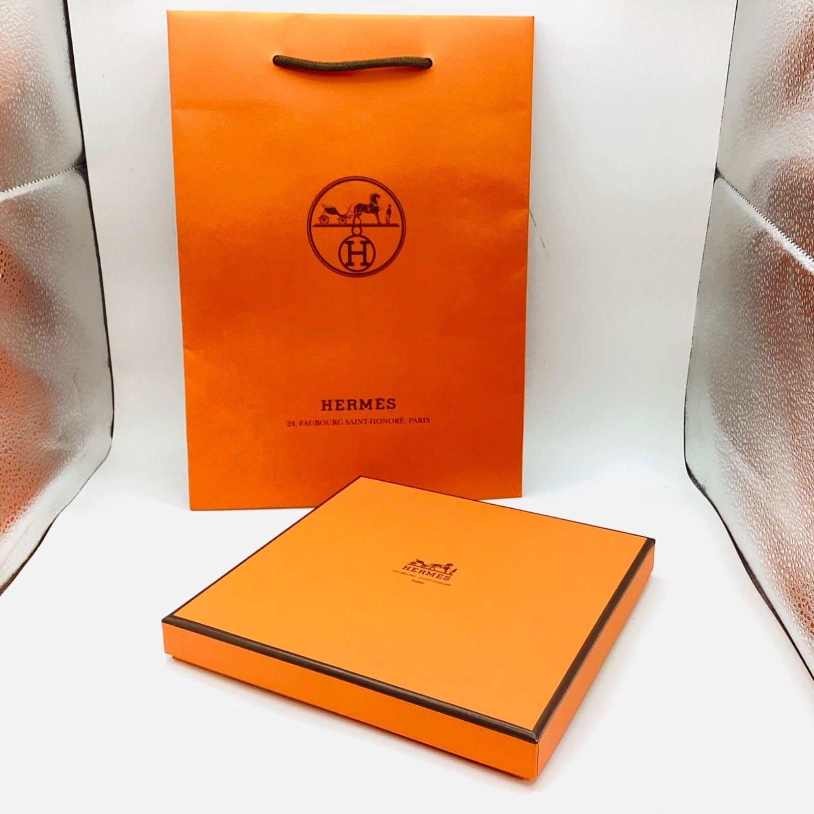 ☆エルメス カレ70 スカーフ用 空箱 ＆ 紙袋セット - メルカリ