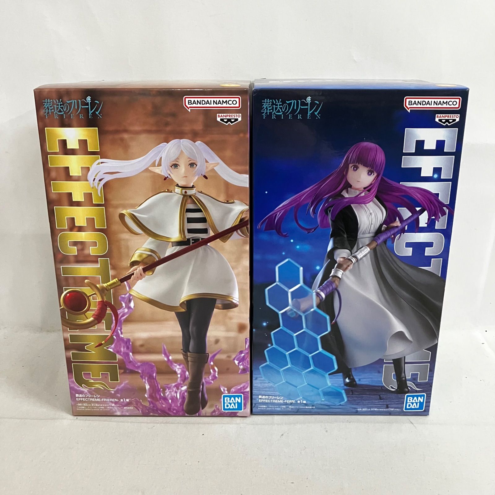 葬送のフリーレン フィギュア 21点セット まとめ② 【新品 未開封品】 未開封 葬送のフリーレン EFFECTREME フリーレン フェルン フィギュア