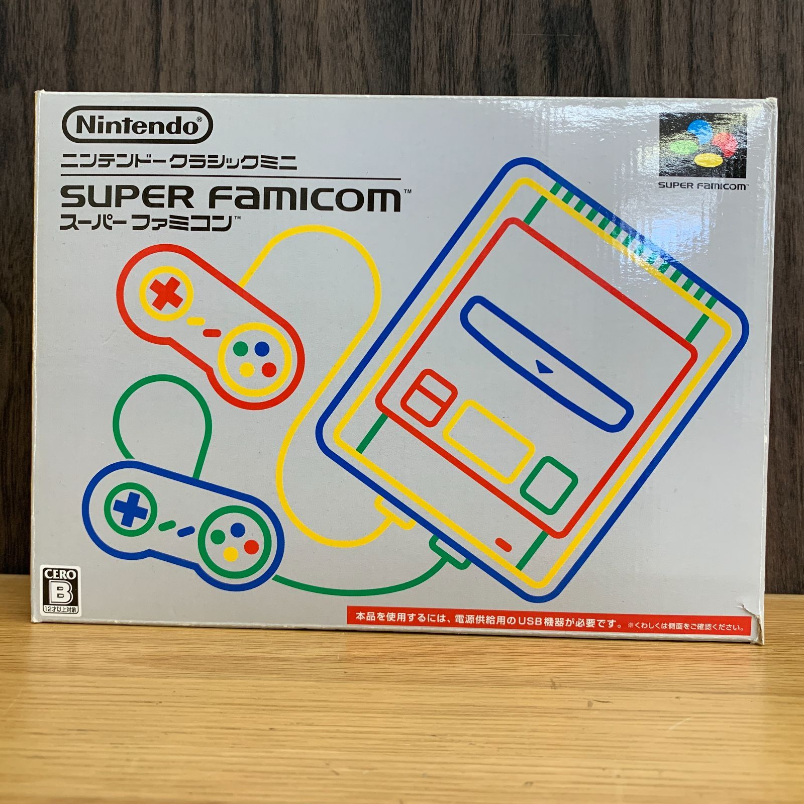 動作確認済】ニンテンドークラシックミニ スーパーファミコン 本体一式