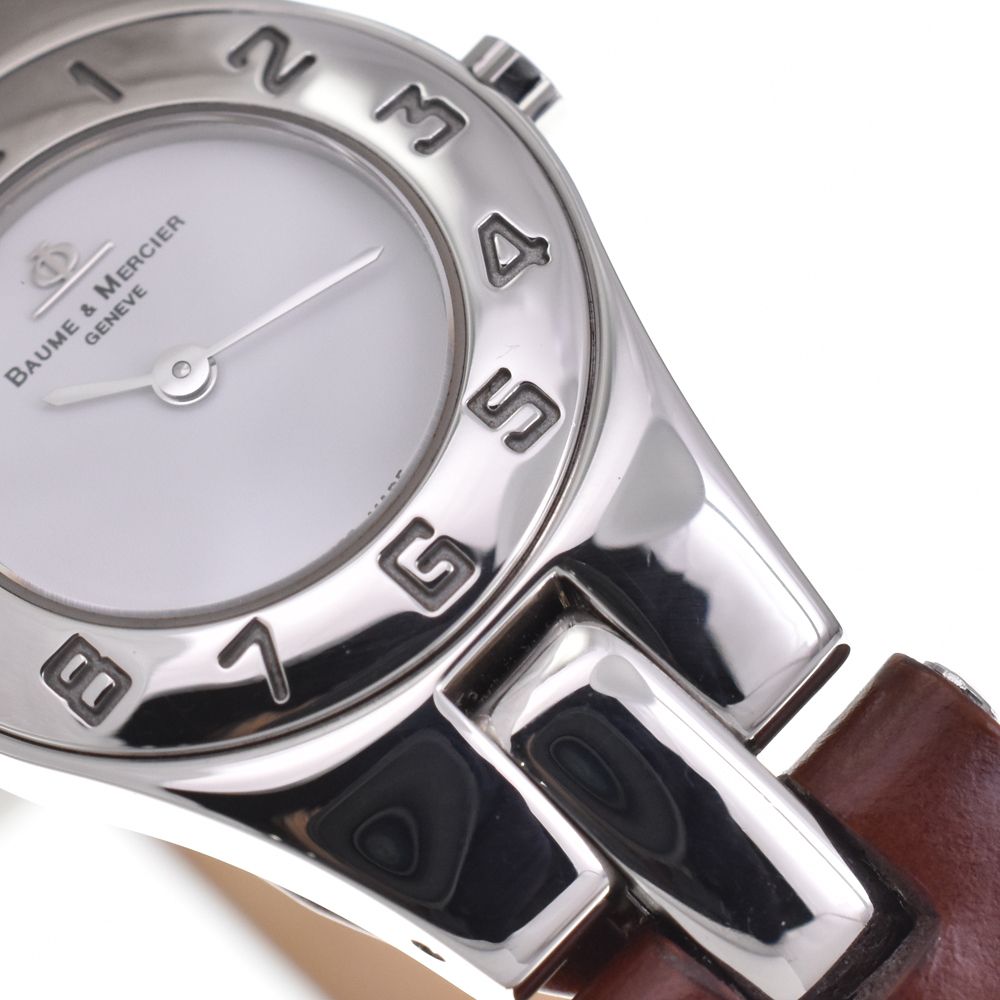 BAUME & MERCIER クォーツ時計　レディースMV045204 値下 ボーム＆メルシェ Baume & Mercier MV045204 リネア クォーツ