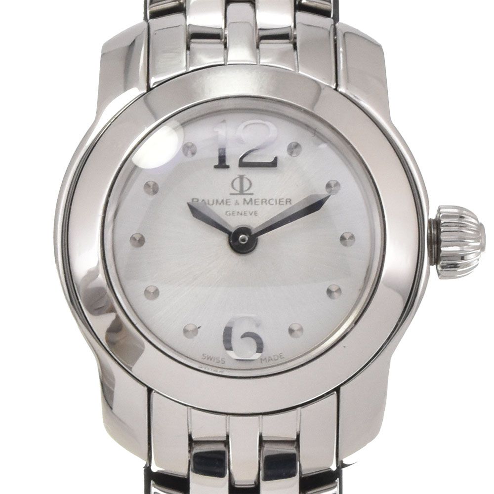 ボーム&メルシェ Baume & Mercier ケープランド 腕時計 クォーツ 値下 ボーム＆メルシェ Baume & Mercier 65391 ケープランド クォーツ