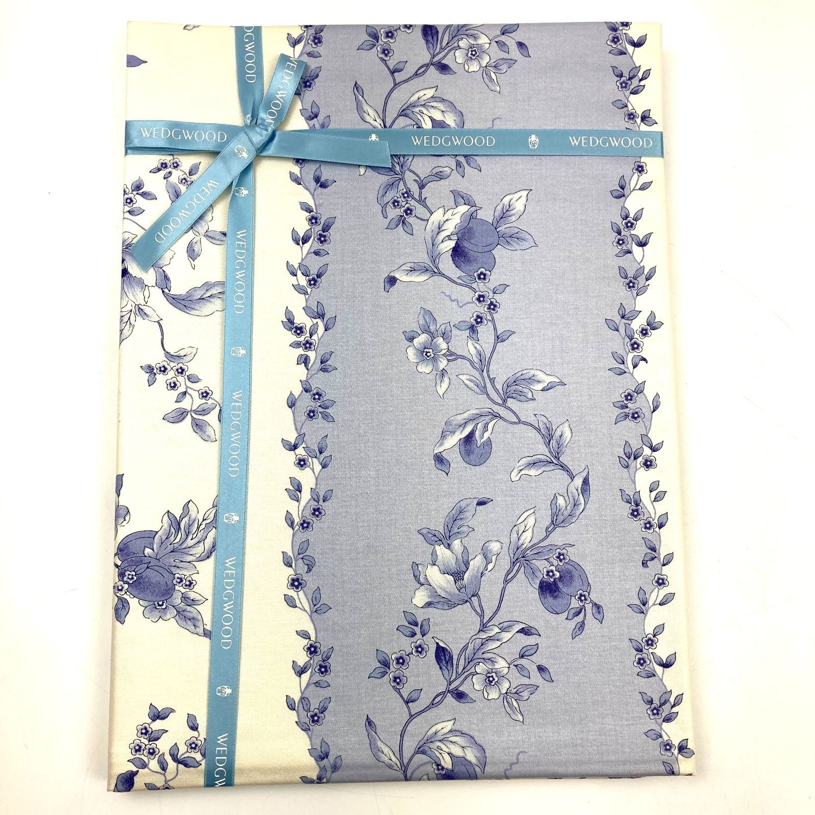  ウェッジウッド　テーブルクロス ゴッデス　ブルー 未使用保管品】WEDGWOOD ウェッジウッド テーブルクロス 130×170