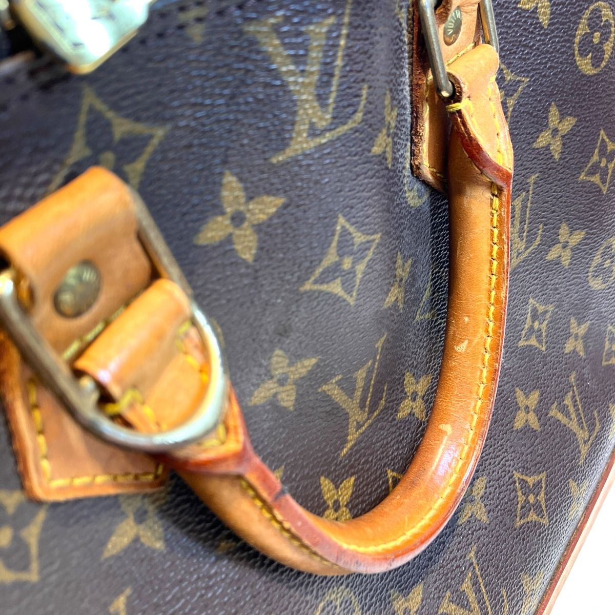 ルイ・ヴィトン LOUIS VUITTON アルマ モノグラム ハンドバッグ レザー