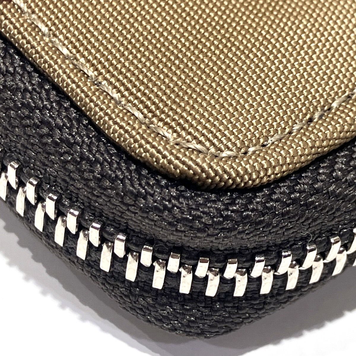 バリー BALLY バリーストライプ 二つ折り財布 キャンバス PVC レザー