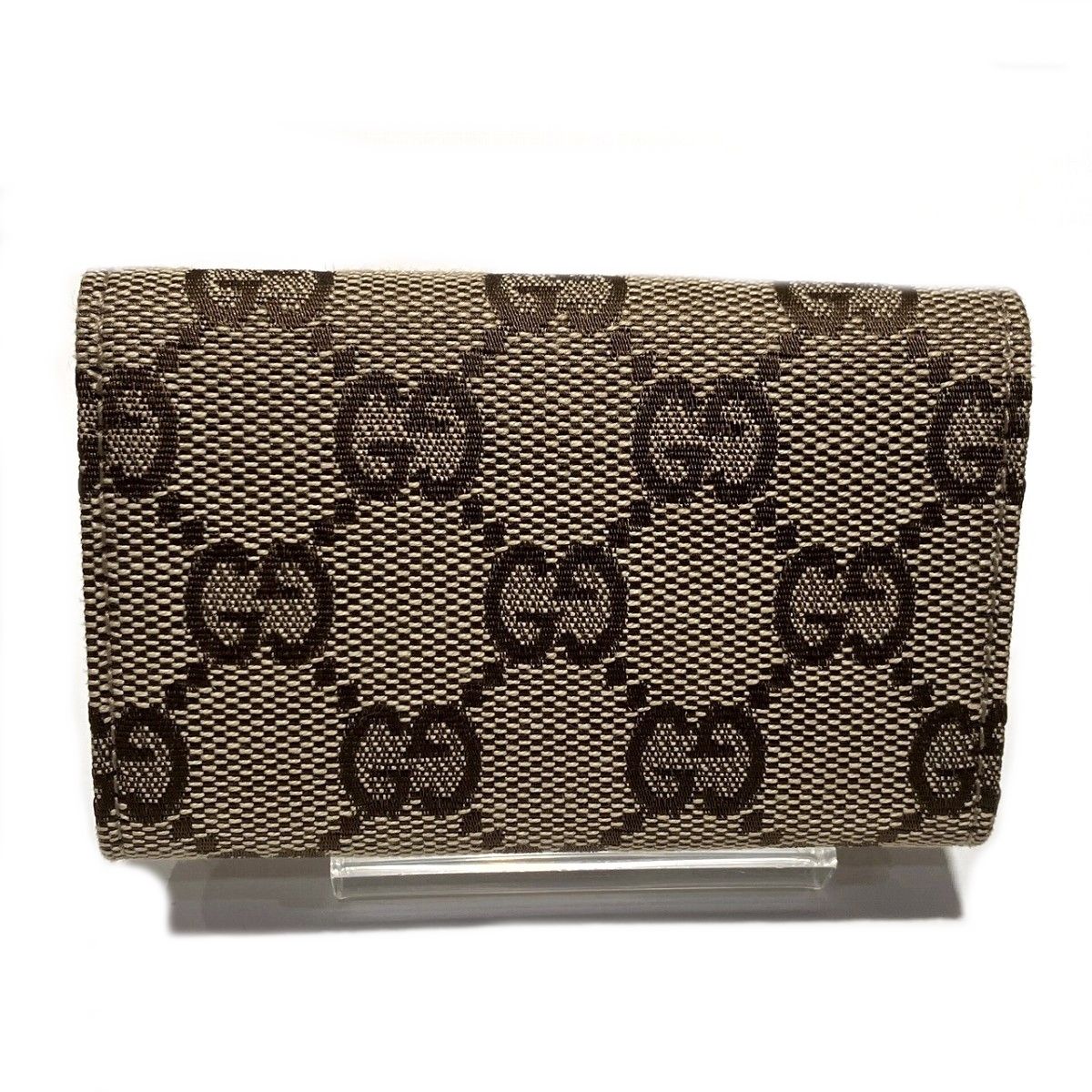 グッチ GUCCI GGキャンバス キーケース キャンバス レザー 120925 ユニ