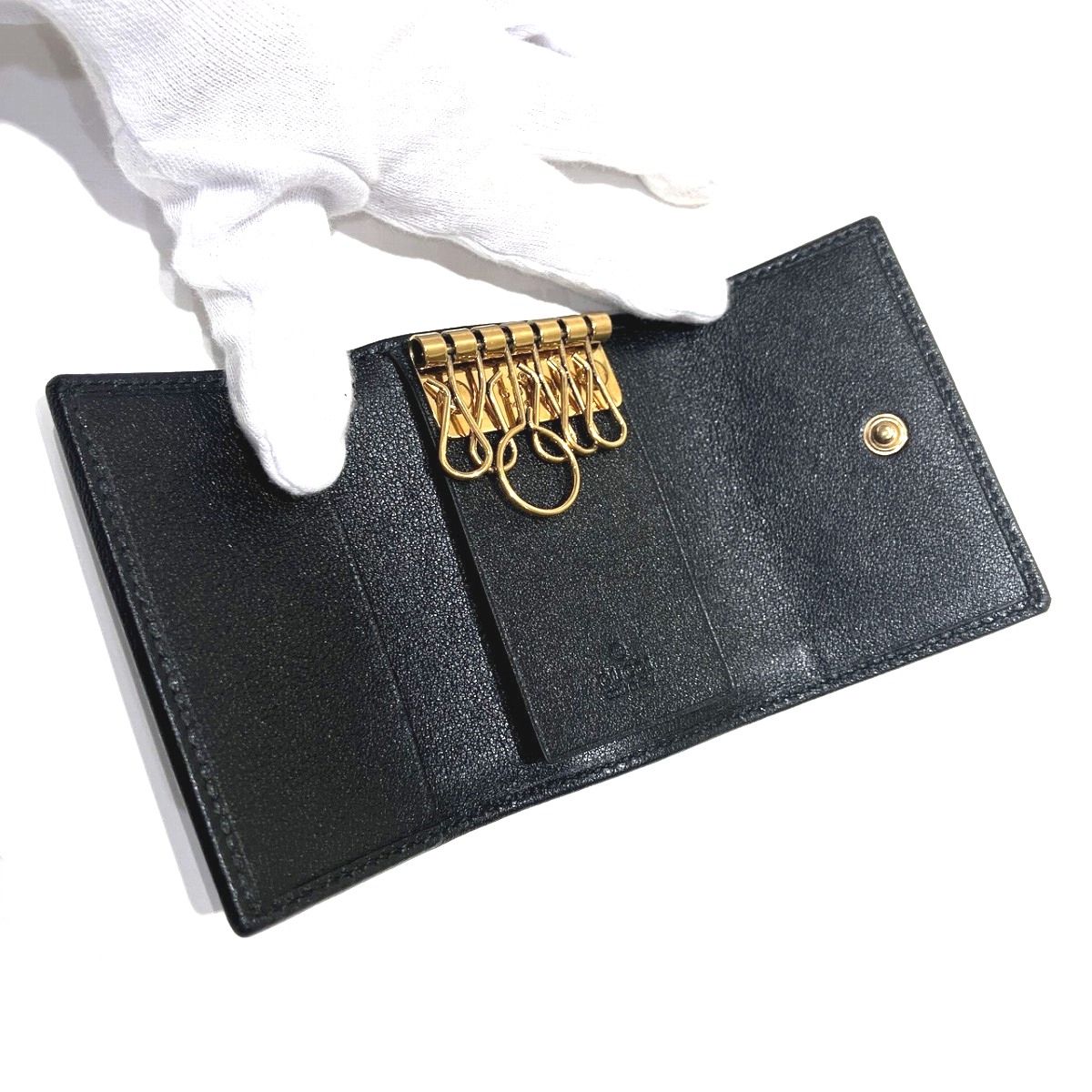 グッチ GUCCI ダイアナ バンブー キーケース レザー 658636 レディース