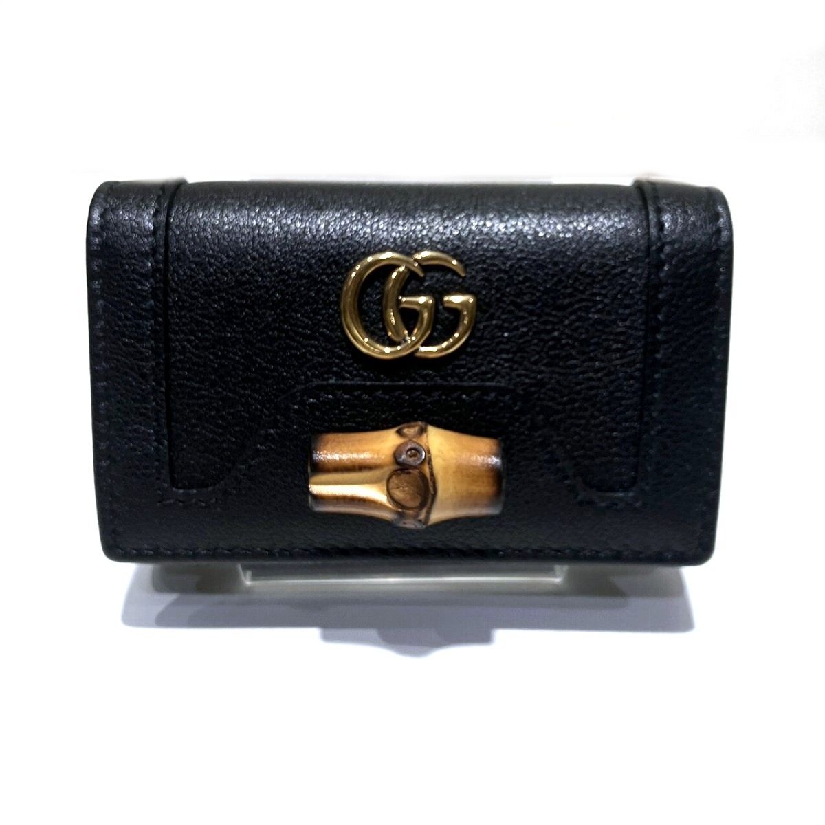 グッチ GUCCI ダイアナ バンブー キーケース レザー 658636 レディース