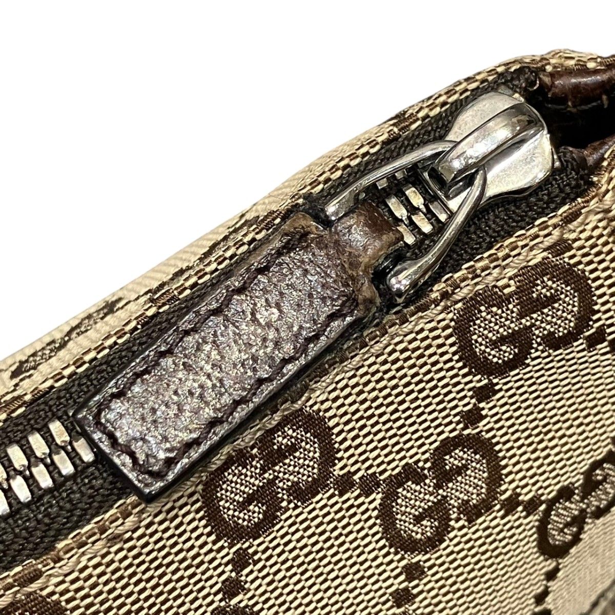 グッチ GUCCI GGキャンバス ショルダーバッグ キャンバス レザー