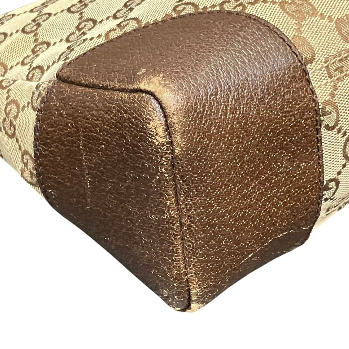グッチ GUCCI GGキャンバス ショルダーバッグ キャンバス レザー