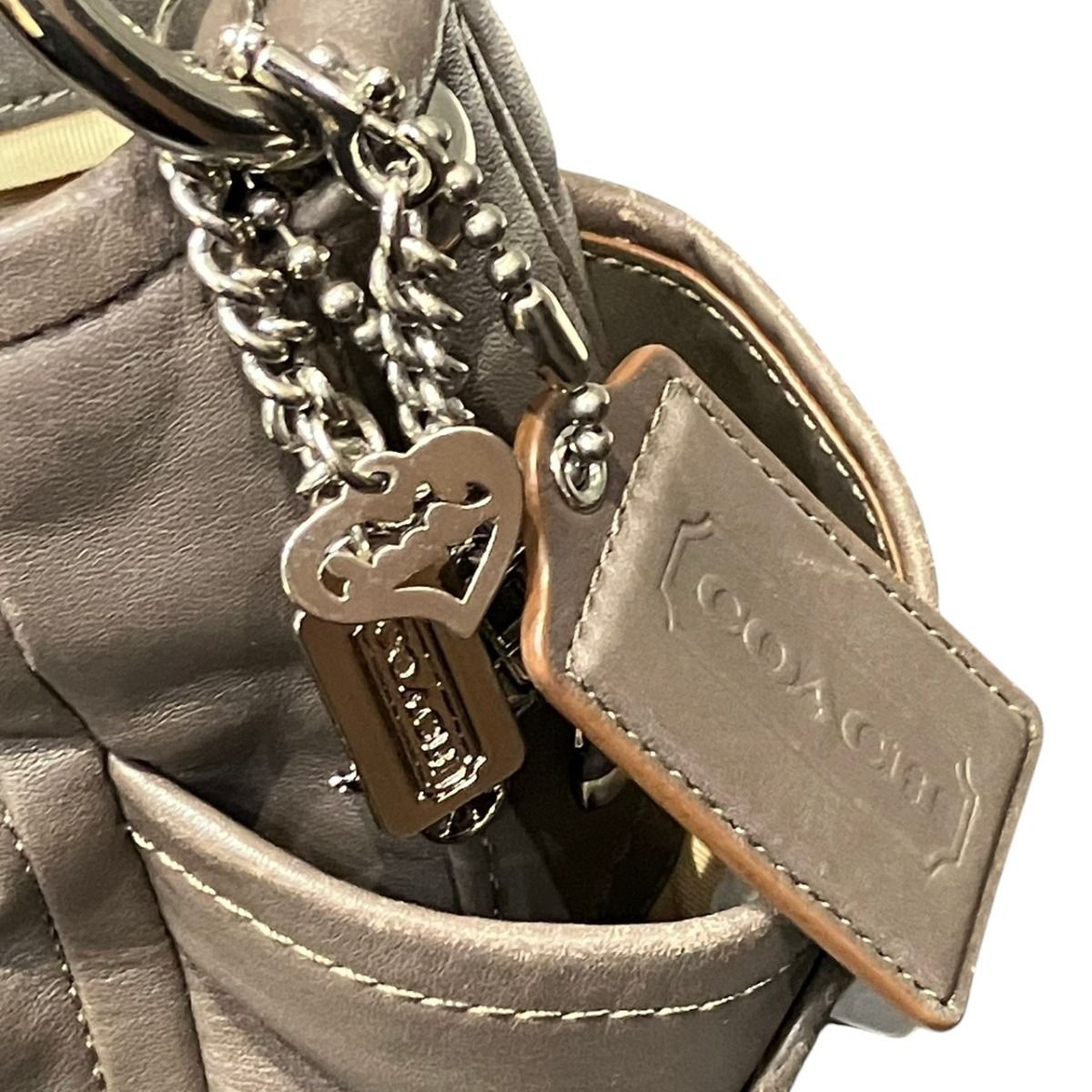 コーチ COACH ワンショルダーバッグ パーカー ショルダーバッグ レザー 