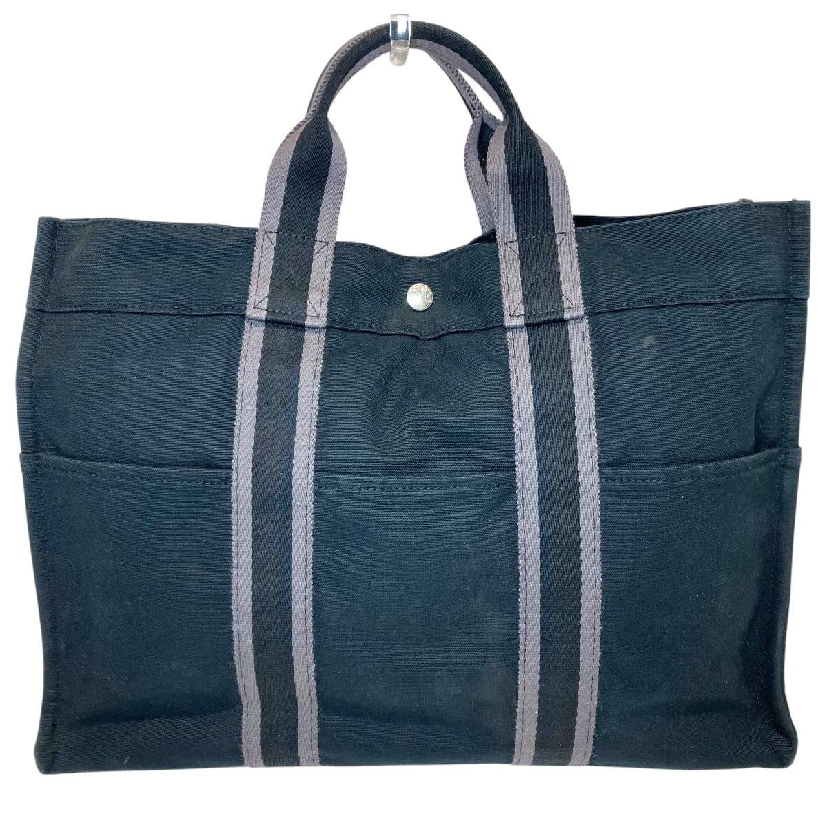 エルメス HERMES フールトゥMM トートバッグ キャンバス ユニセックス