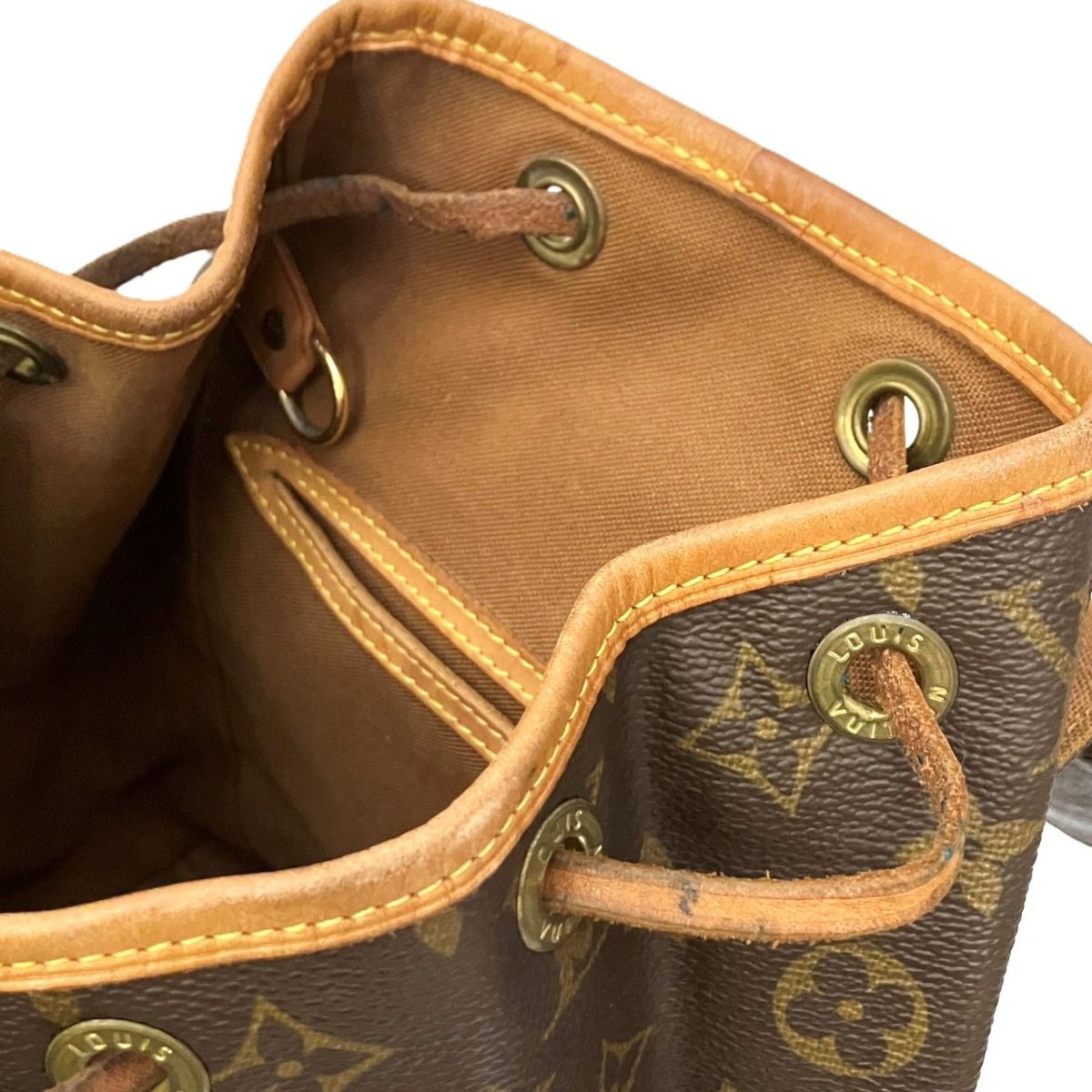 ルイ・ヴィトン LOUIS VUITTON モンスリMM モノグラム リュック