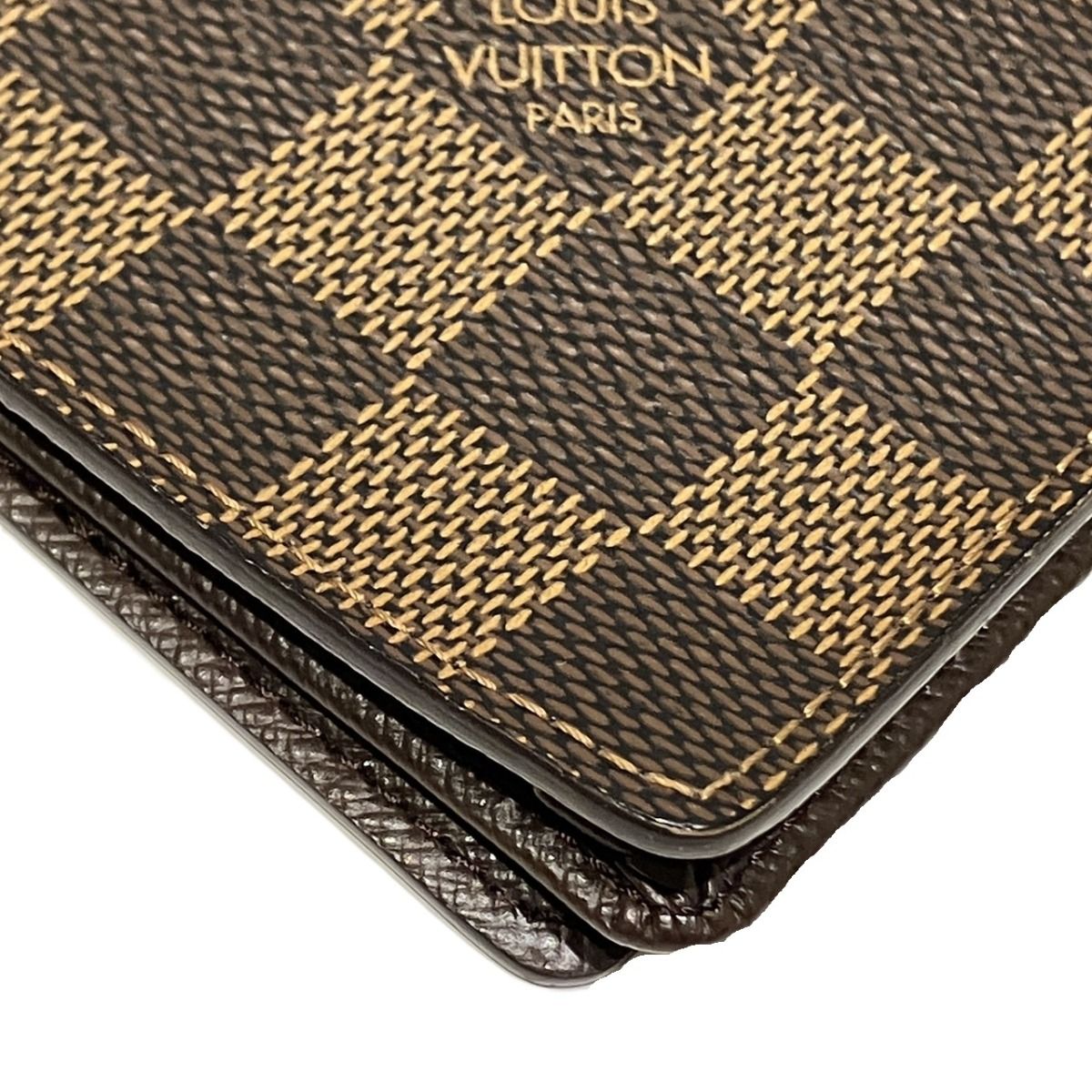 ルイ・ヴィトン LOUIS VUITTON ポルトカルト クレディ ダミエ 札入れ