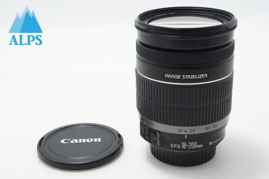 Canon キヤノン EF-S 18-200mm F3.5-5.6 IS APS-C ズームレンズ 260625h 9,605円