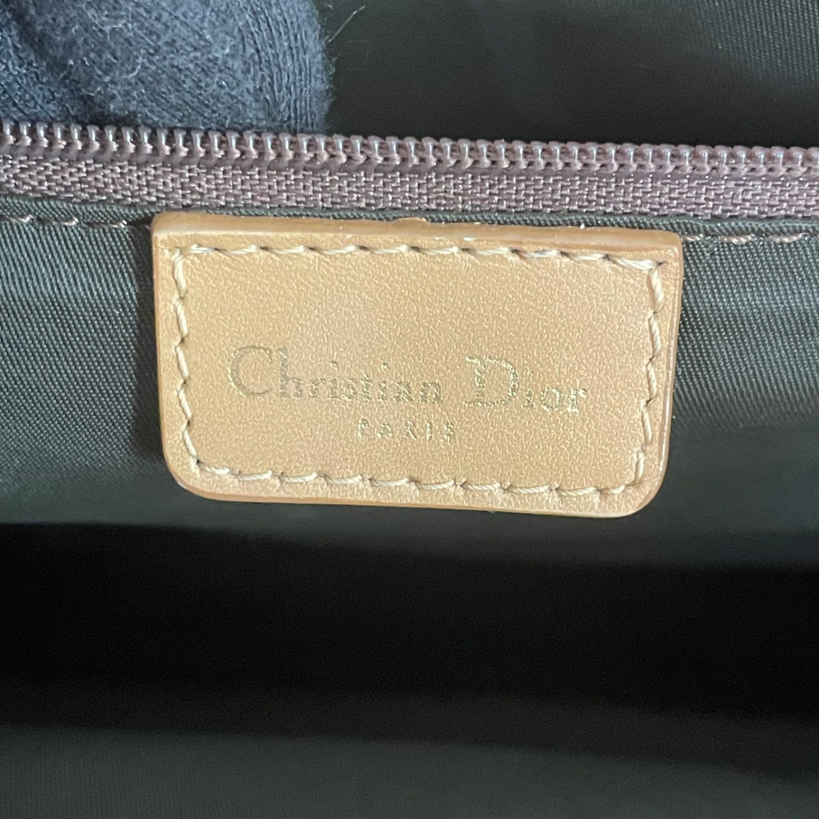 □クリスチャンディオール Christian Dior トロッター柄 ヴィンテージ