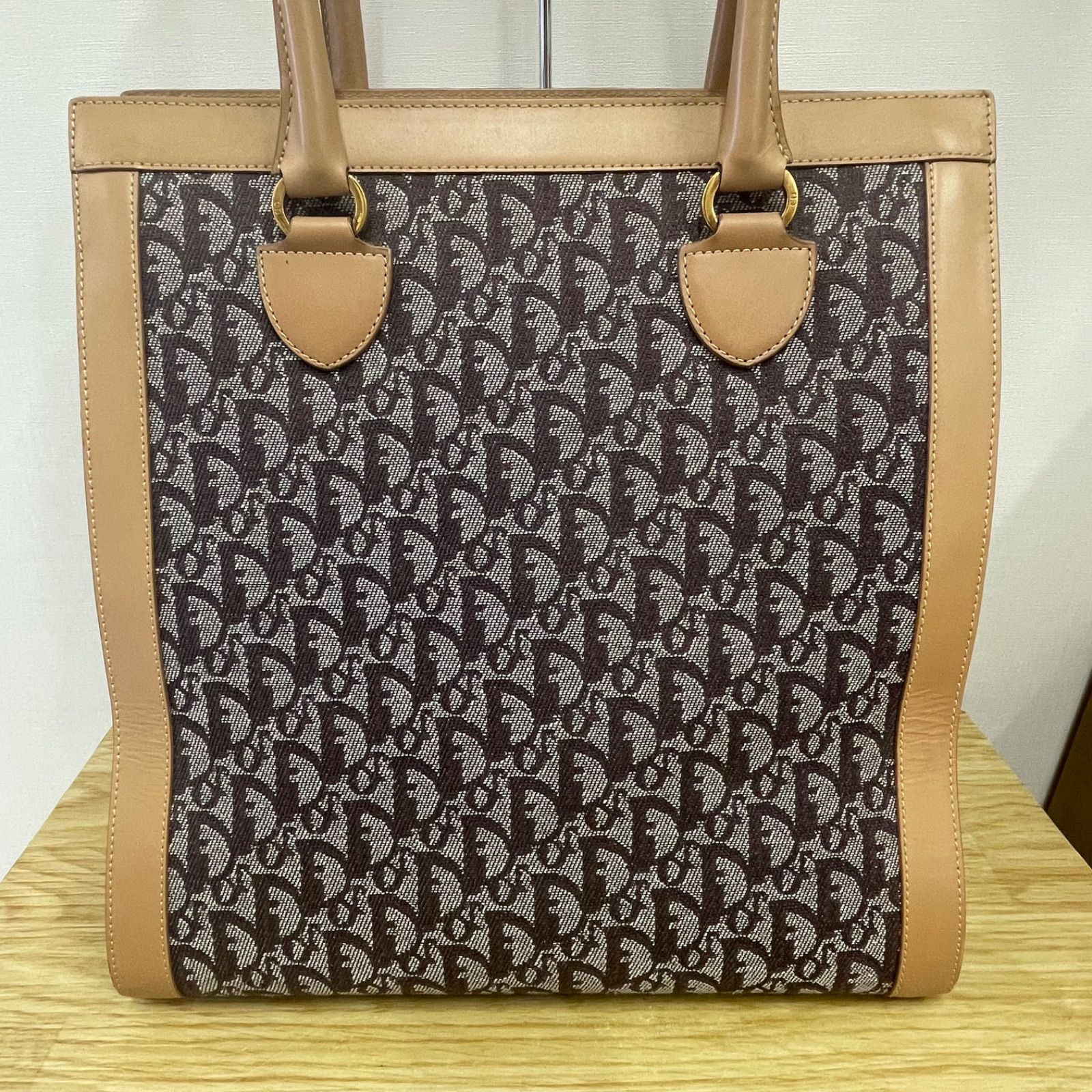 □クリスチャンディオール Christian Dior トロッター柄 ヴィンテージ