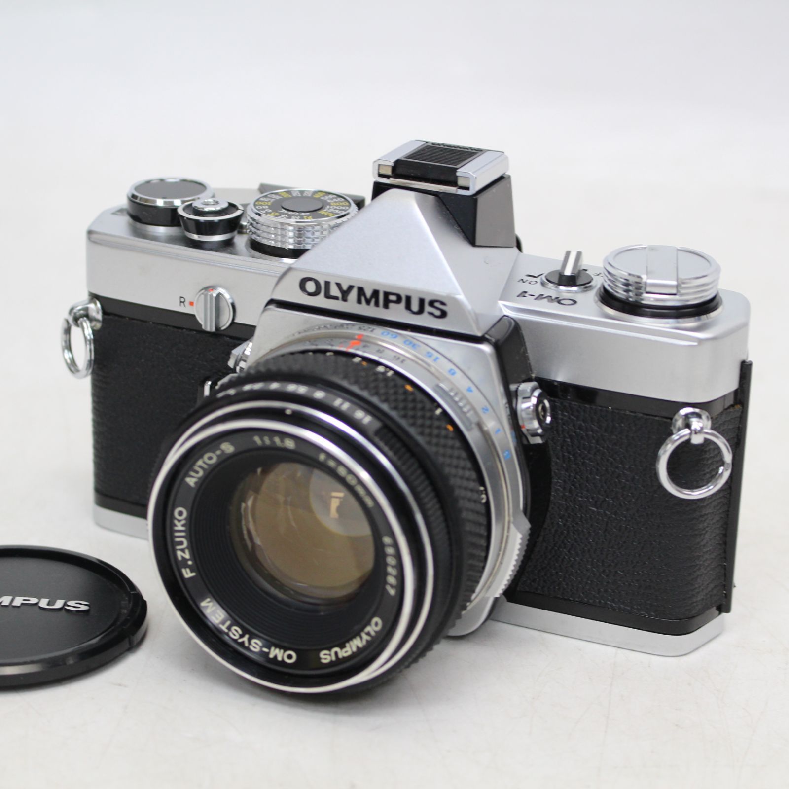 695)【美品】OLYMPUS オリンパス OM-1 フィルム一眼レフカメラ F.Zuiko