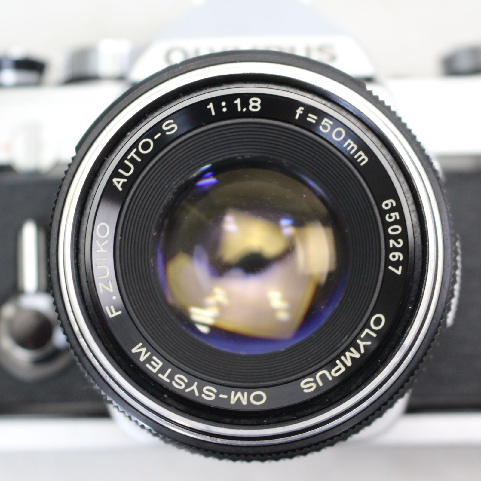 695)【美品】OLYMPUS オリンパス OM-1 フィルム一眼レフカメラ F.Zuiko