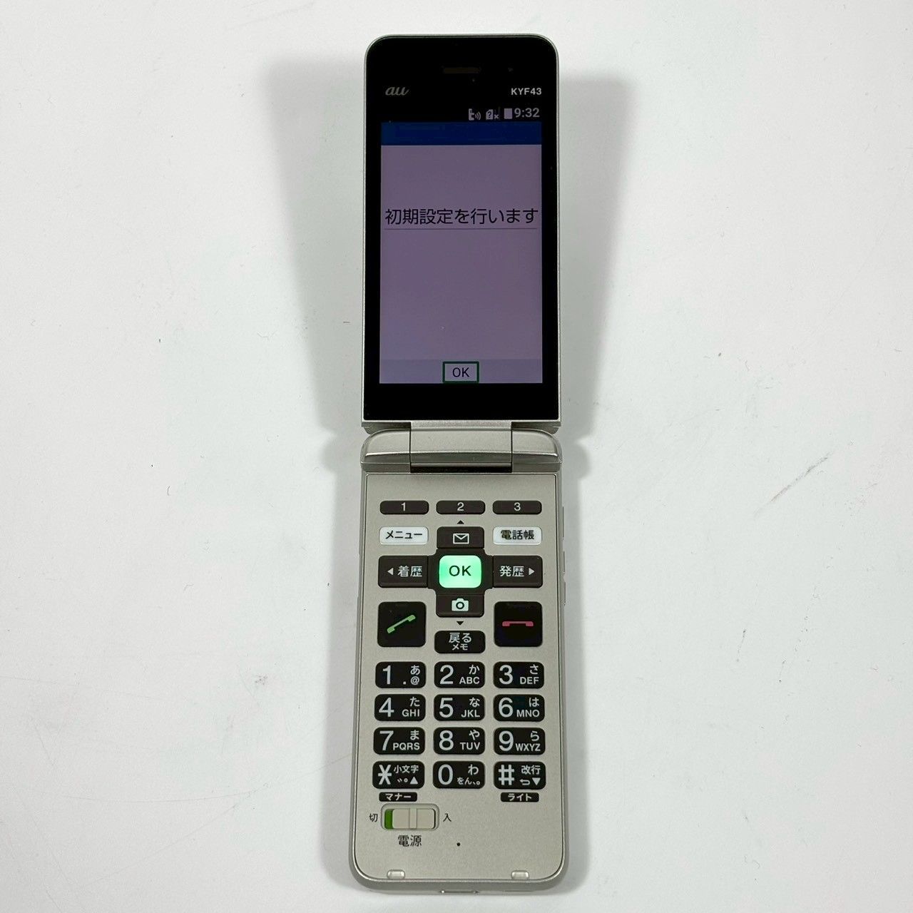 良品】KYOCERA KYF43 かんたんケータイ SIMフリー - メルカリ