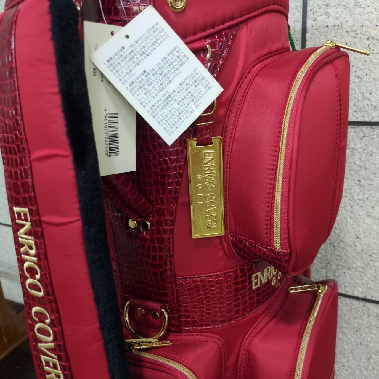 高級感×機能性】ENRICO COVERI GOLF キャディバッグ フード