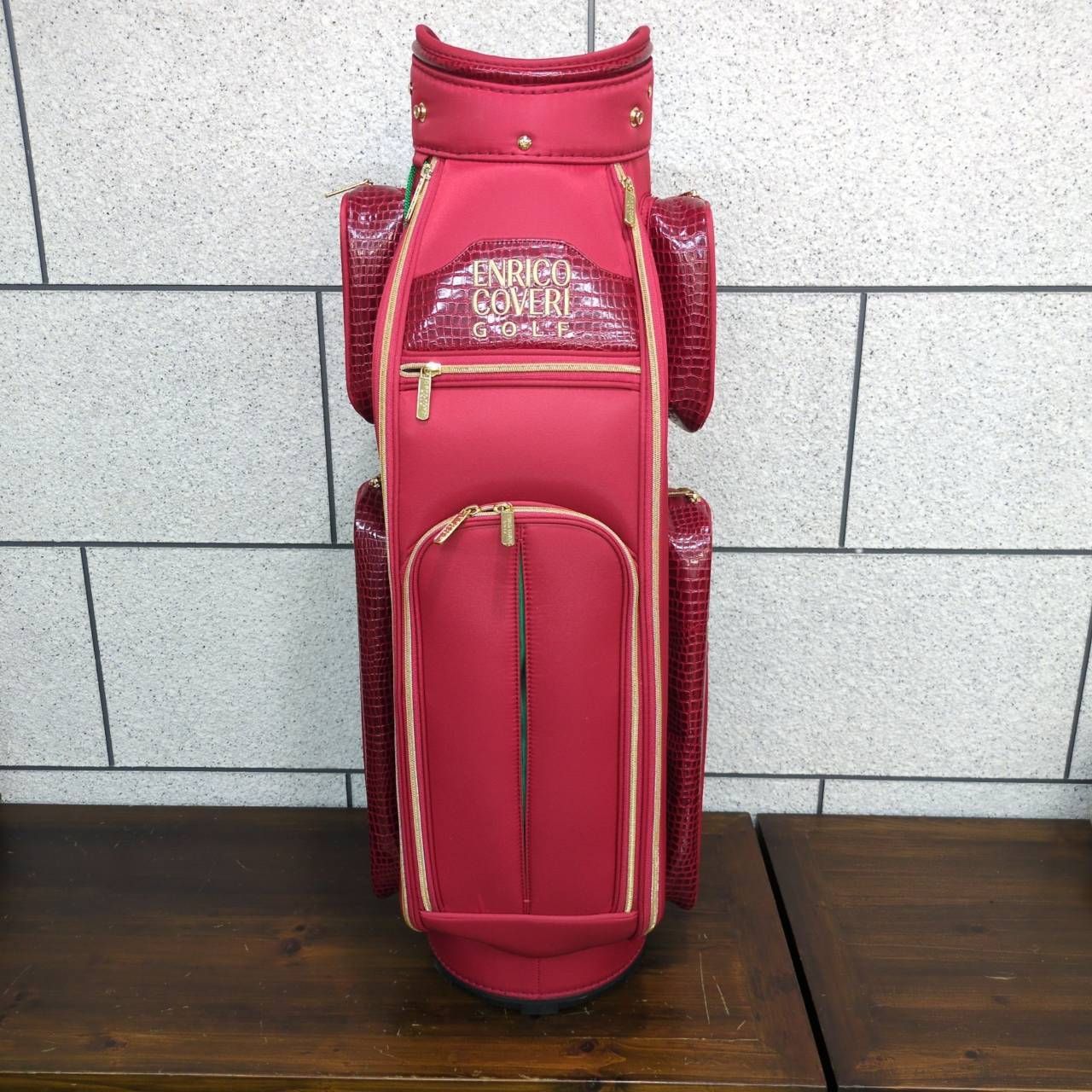 高級感×機能性】ENRICO COVERI GOLF キャディバッグ フード