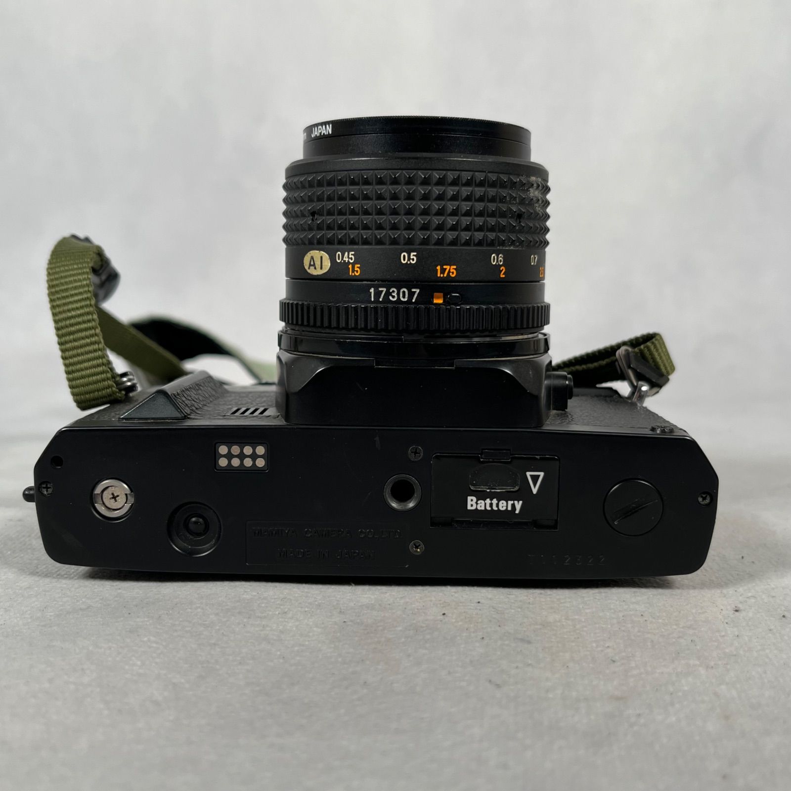 管2606-335】MAMIYA ZE-X ブラック フィルムカメラ 動作未確認 現状