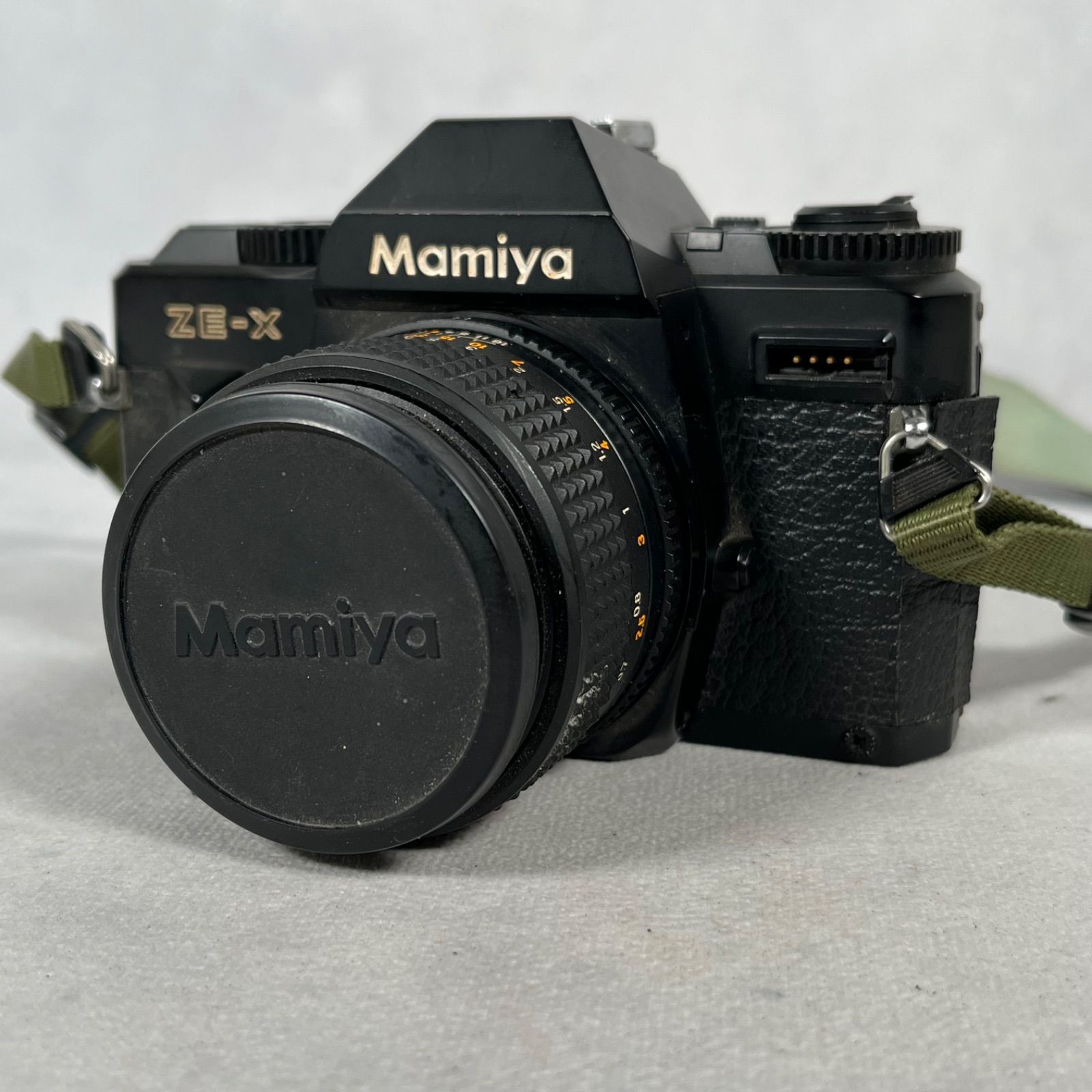 管2606-335】MAMIYA ZE-X ブラック フィルムカメラ 動作未確認 現状