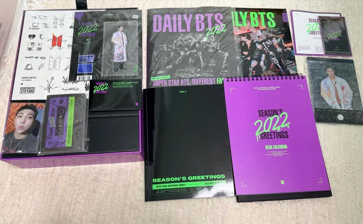 BTS（防弾少年団・バンタン） 2022 シーグリ シーズングリーティング