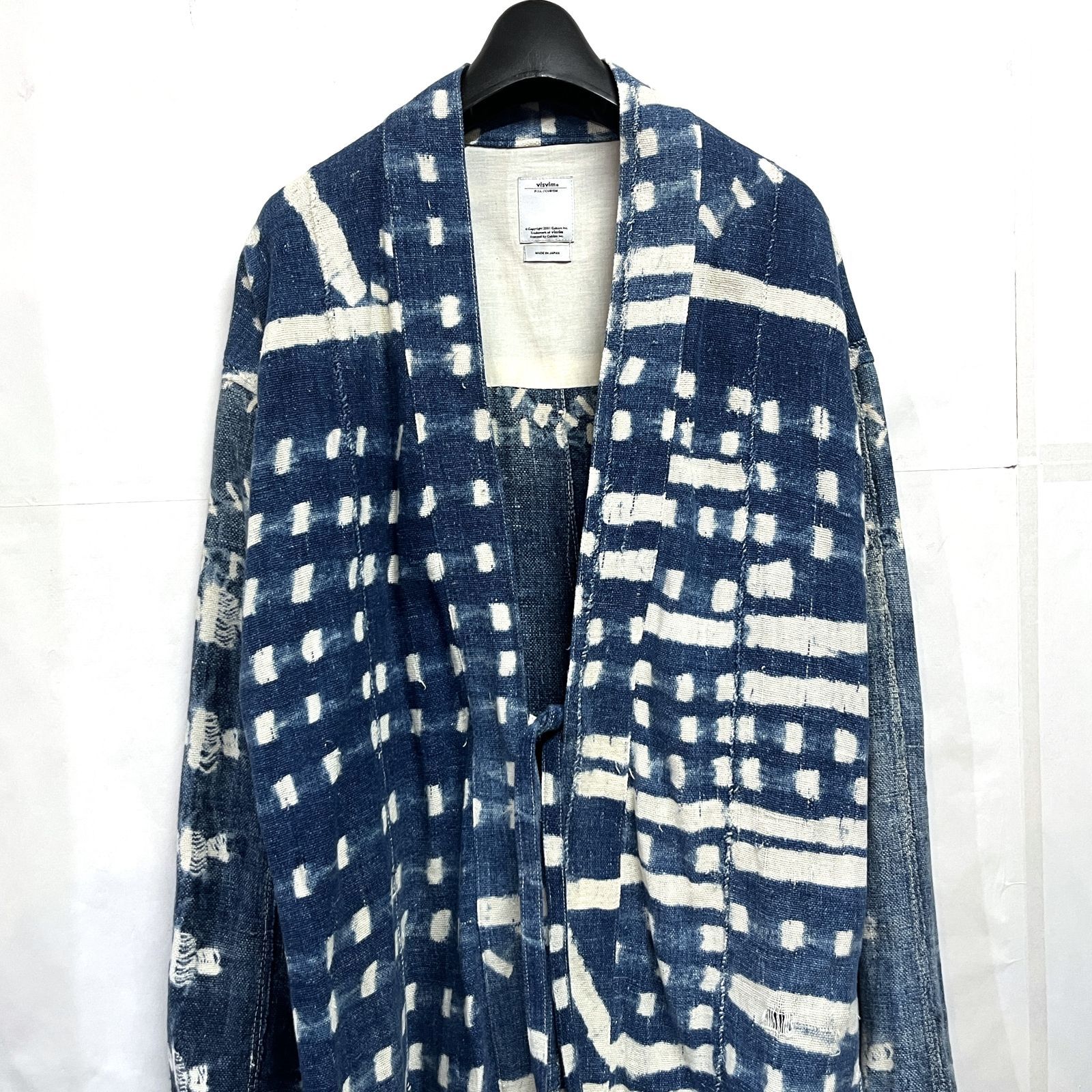 visvim｜ビズビム 藍染め LHAMO SHIRT 半纏 ジャケット 羽織り - メルカリ