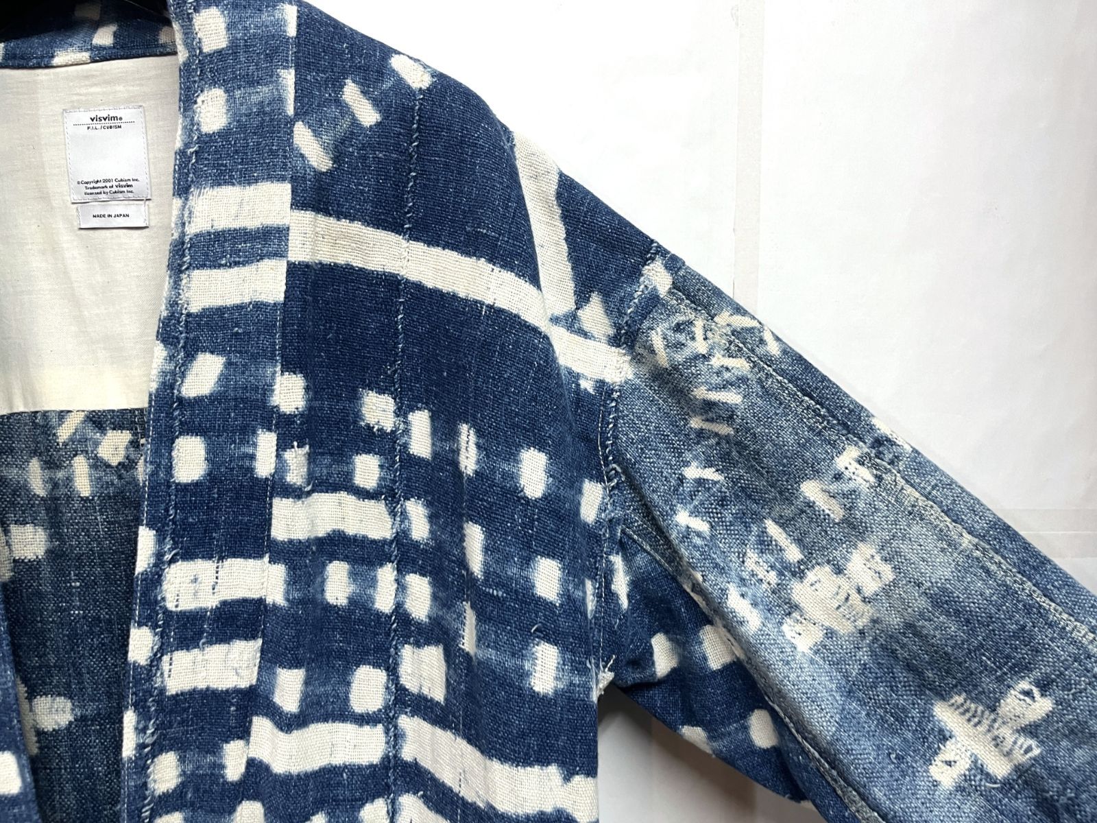 visvim｜ビズビム 藍染め LHAMO SHIRT 半纏 ジャケット 羽織り - メルカリ