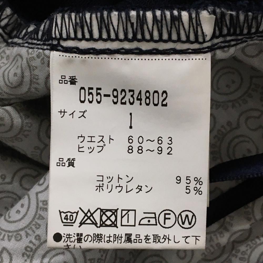 パーリーゲイツ スカート ネイビー ストレッチ 30周年 レディース 1(M