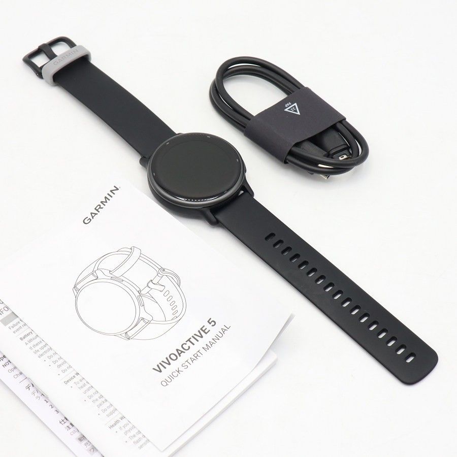 【美品】GARMIN vivoactive 5 010-02862-40 Black / Slate スマートウォッチ ヴィヴォアクティブ ガーミン 本体