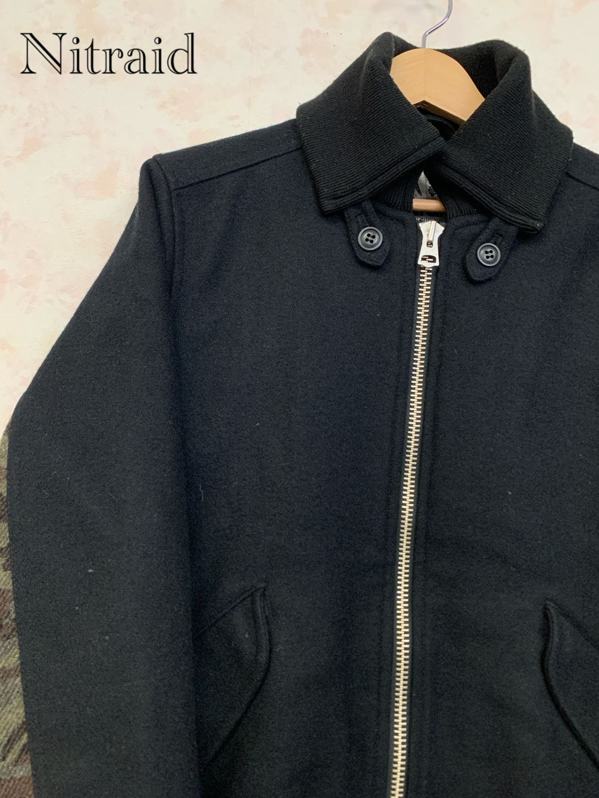 Ｎｉｔｒａｉｄ　ナイトレイド　ＣＬＵＢＪＡＣＫＥＴｃａｍｏｕｆｌａｇｅ　ｓｗｉｃｈｉｎｇ　ｊａｃｋｅｔ_4140007