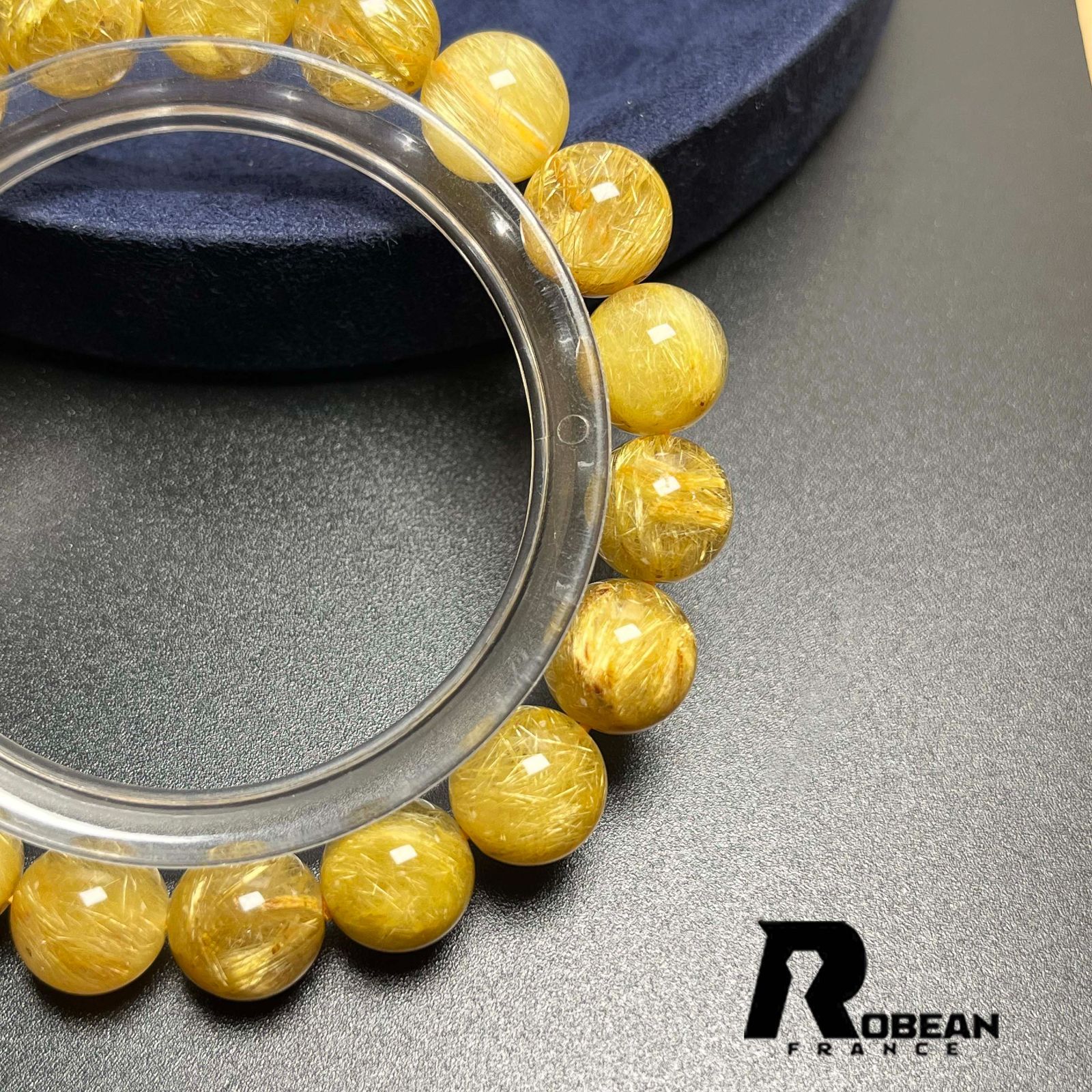 希少 EU製 定価5万円☆ROBEAN・ガーデンルチルクォーツ