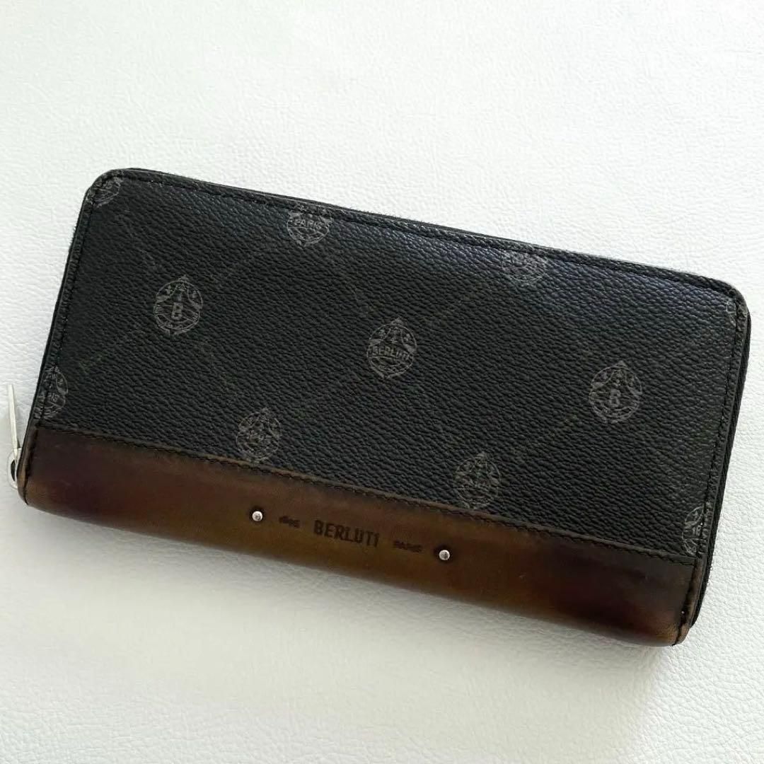 ベルルッティ　イタウバ　パーティカル　ODYSSEE　長財布　ラウンドジップ BERLUTI / イタウバ ODYSSEE 長財布 ラウンドジップ メンズ - メルカリ