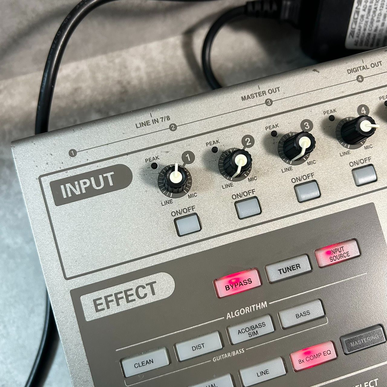 ZOOM MRS-1608 マルチトラックレコーダー - メルカリ
