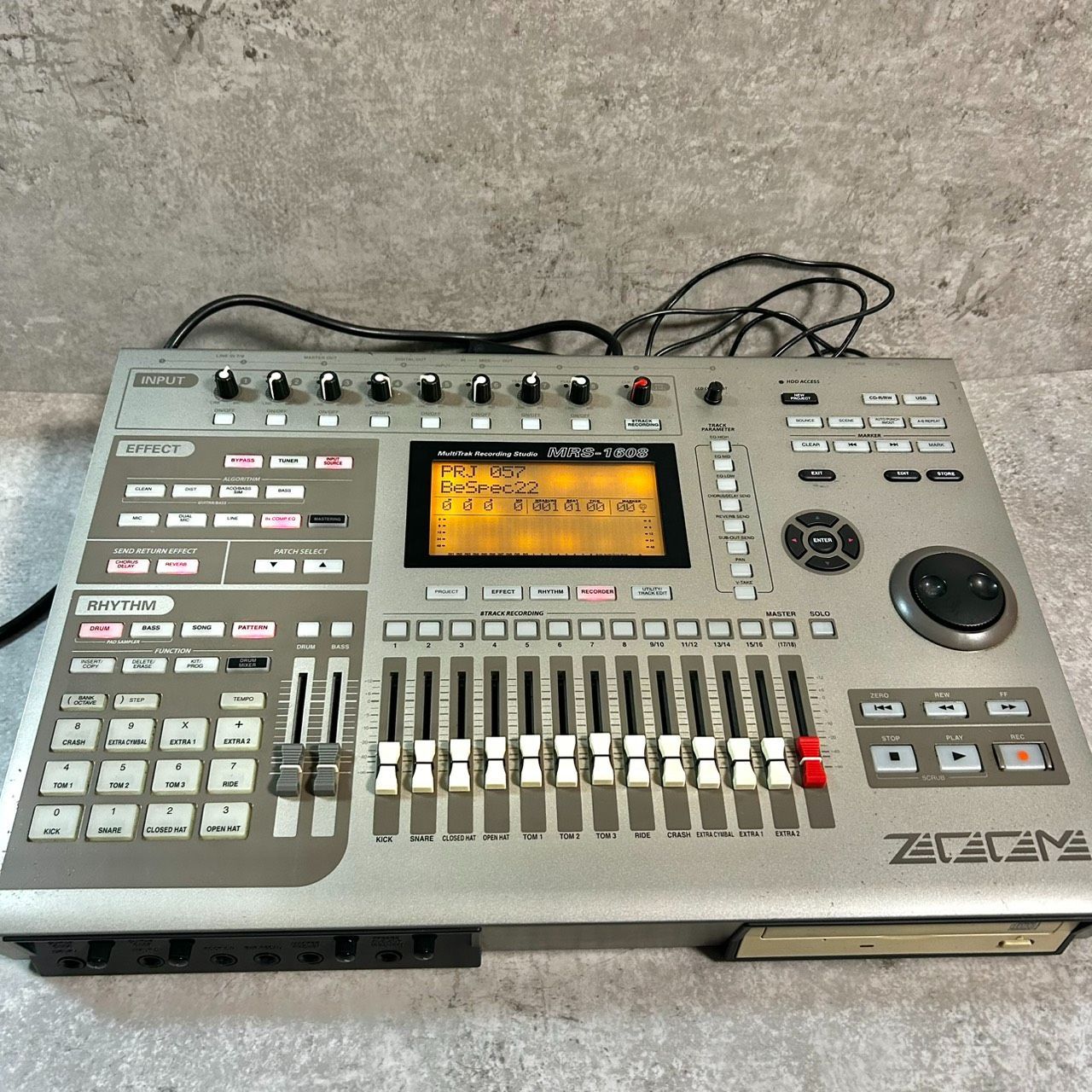 名機❣️フルセット✨ZOOM MRS-1608 マルチトラックレコーダー DTM ZOOM MRS-1608 マルチトラックレコーダー - メルカリ