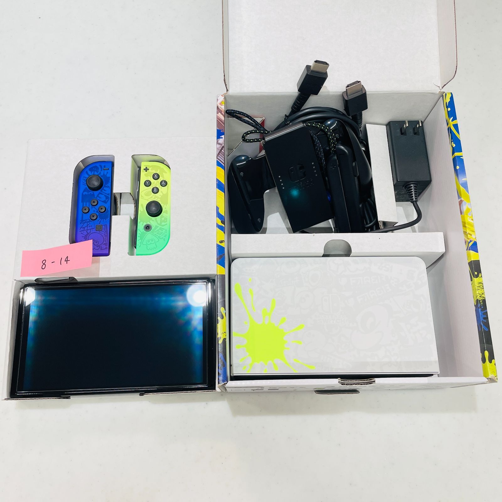 Nintendo Switch 有機ELモデル スプラトゥーン3エディション 本体 付属