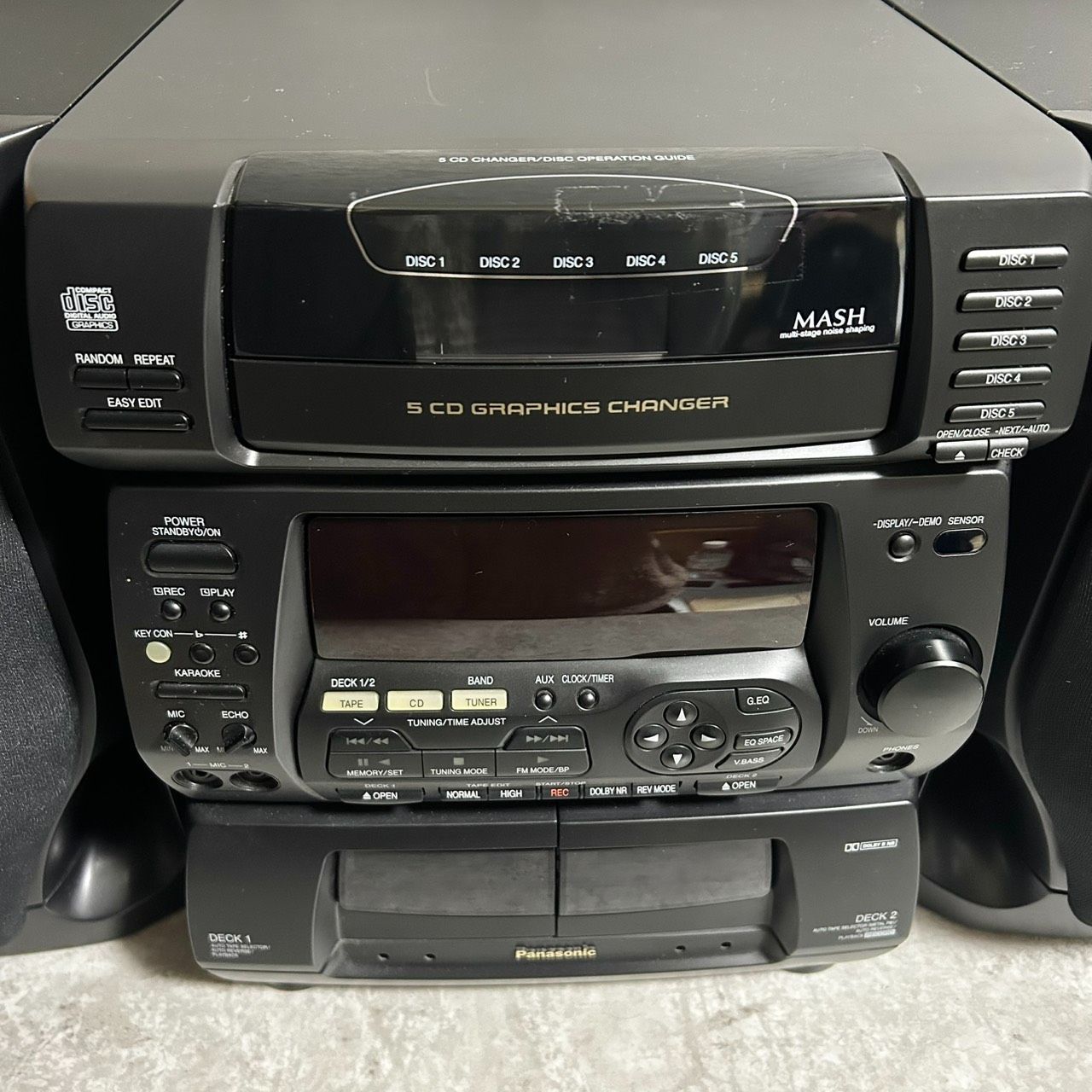 Panasonic SC-CH430G コンポ リモコン、説明書付 - メルカリ