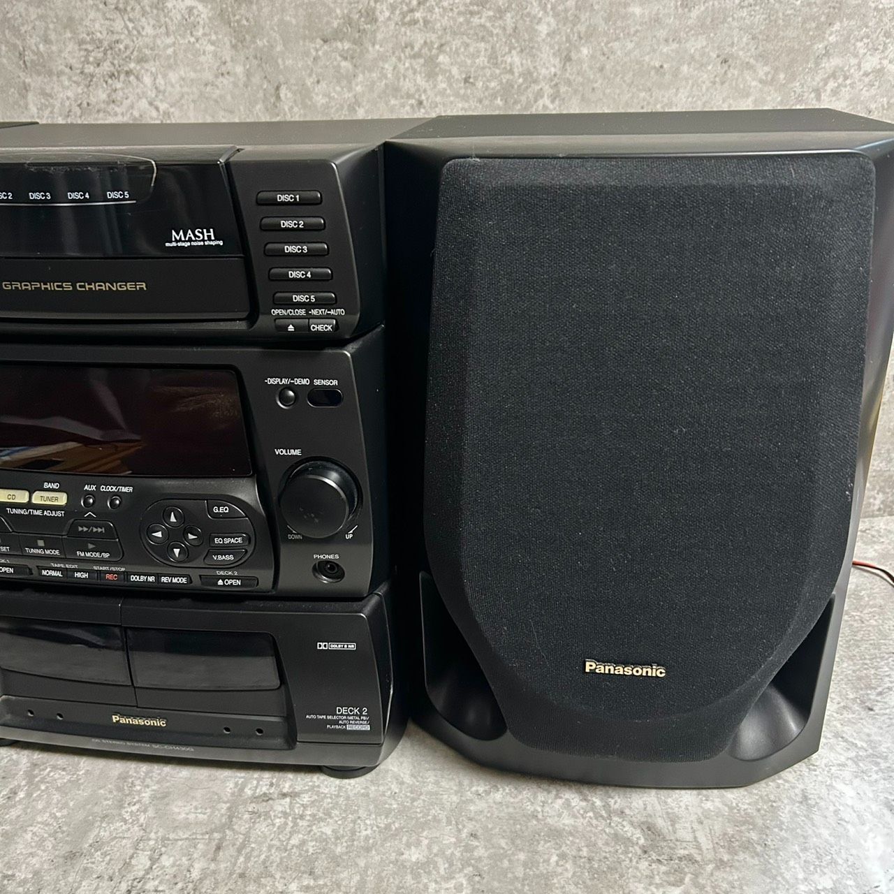 Panasonic SC-CH430G コンポ リモコン、説明書付 - メルカリ