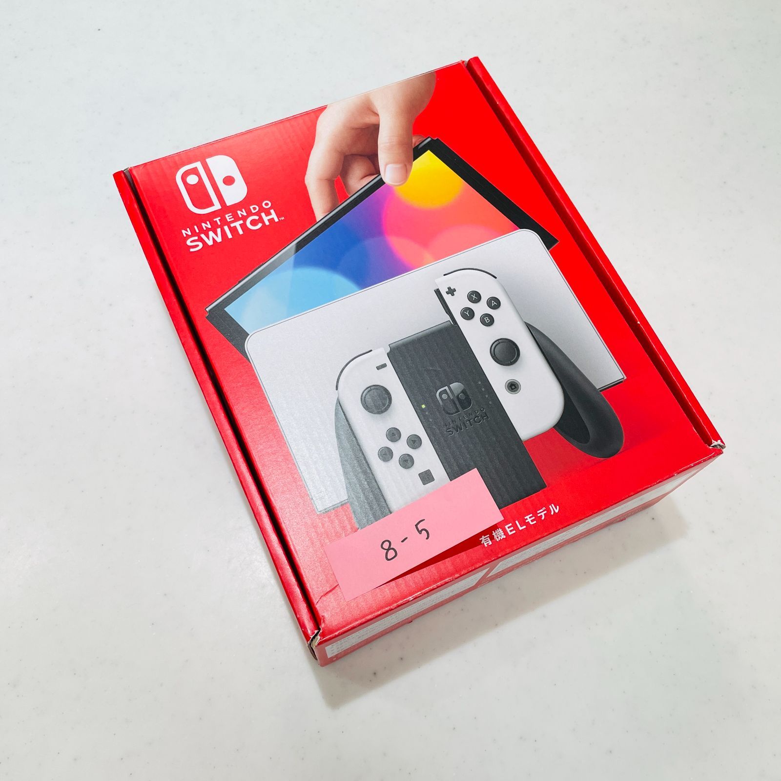 Nintendo Switch 有機ELモデル ホワイト 本体 付属品完備 液晶キズなし