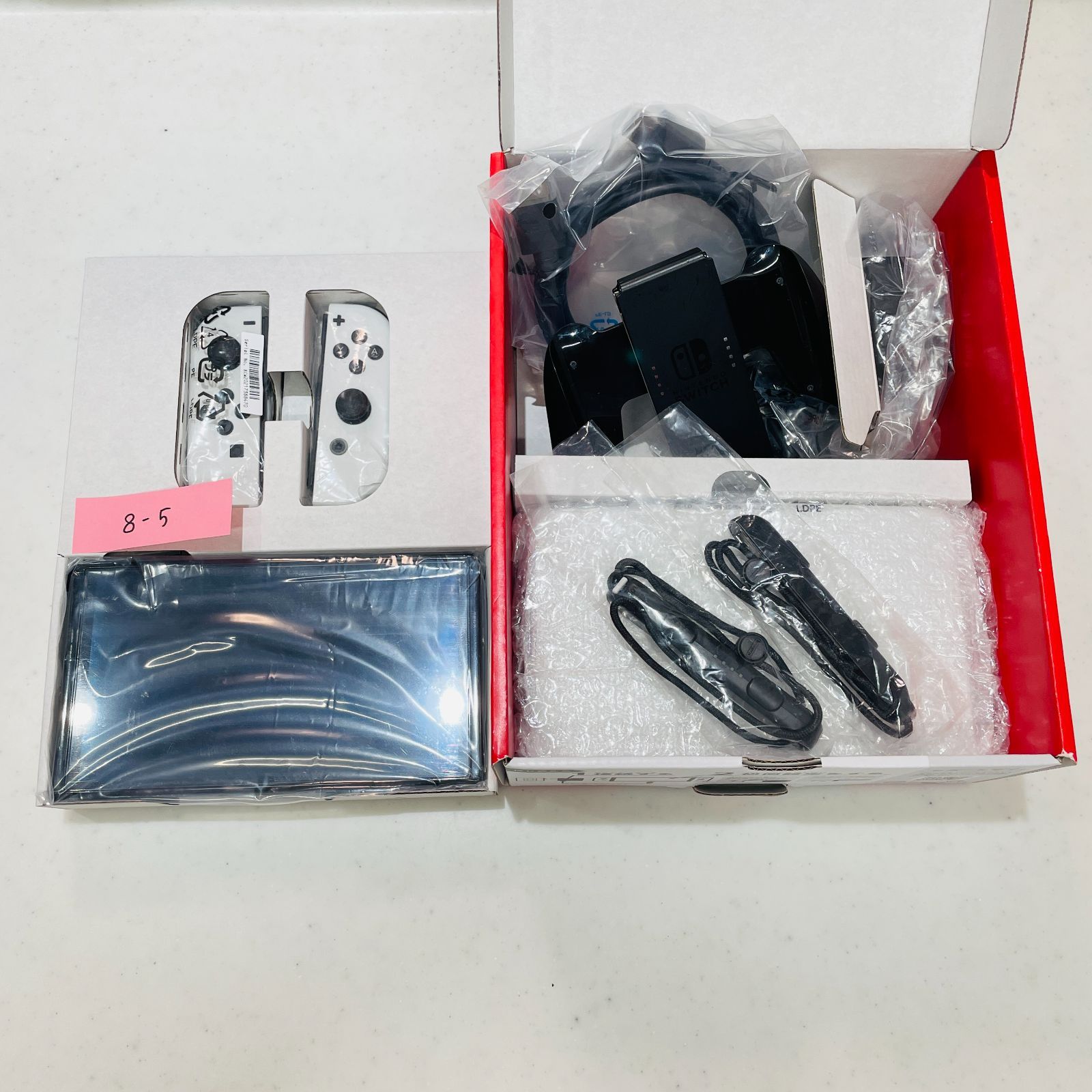 Nintendo Switch 有機ELモデル ホワイト 本体 付属品完備 液晶キズなし