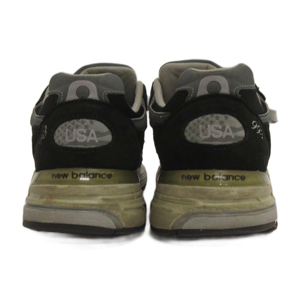 ニューバランス NEW BALANCE MR993BK スニーカー シューズ USA製 黒