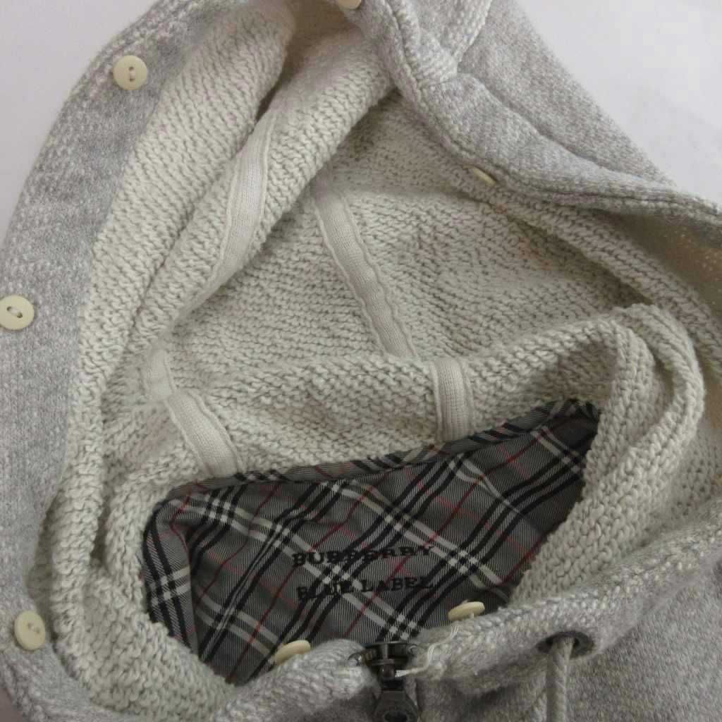 バーバリーブルーレーベル BURBERRY BLUE LABEL ジップアップ パーカー