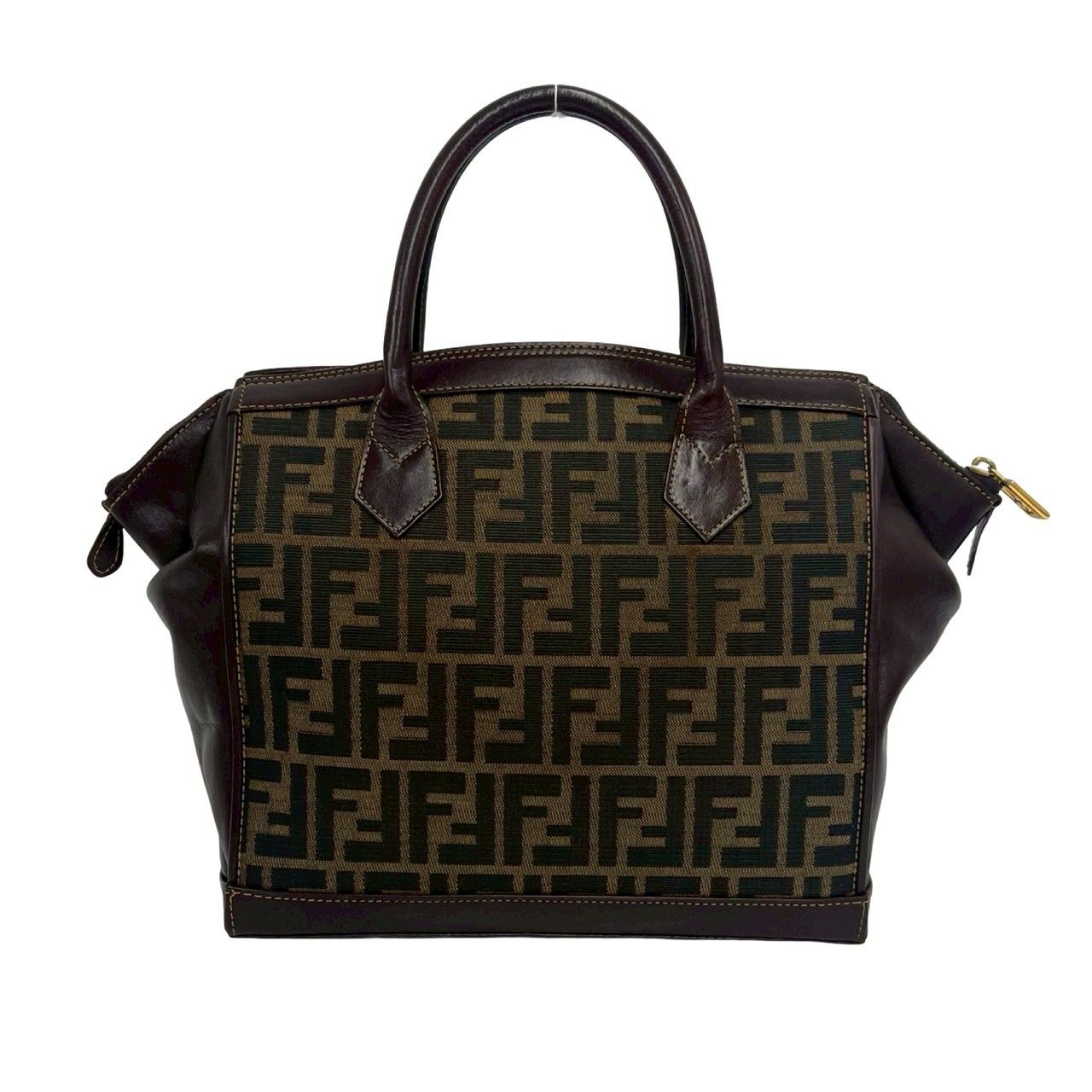 極 美品 袋付き FENDI フェンディ ヴィンテージ ズッカ FF ロゴ 柄