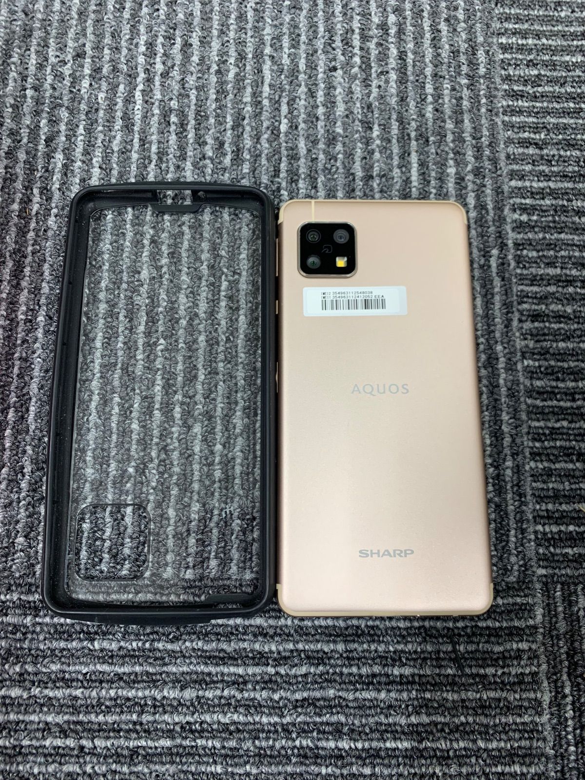 SHARP AQUOS sense6 ジャンク品 画面真っ暗 - メルカリ
