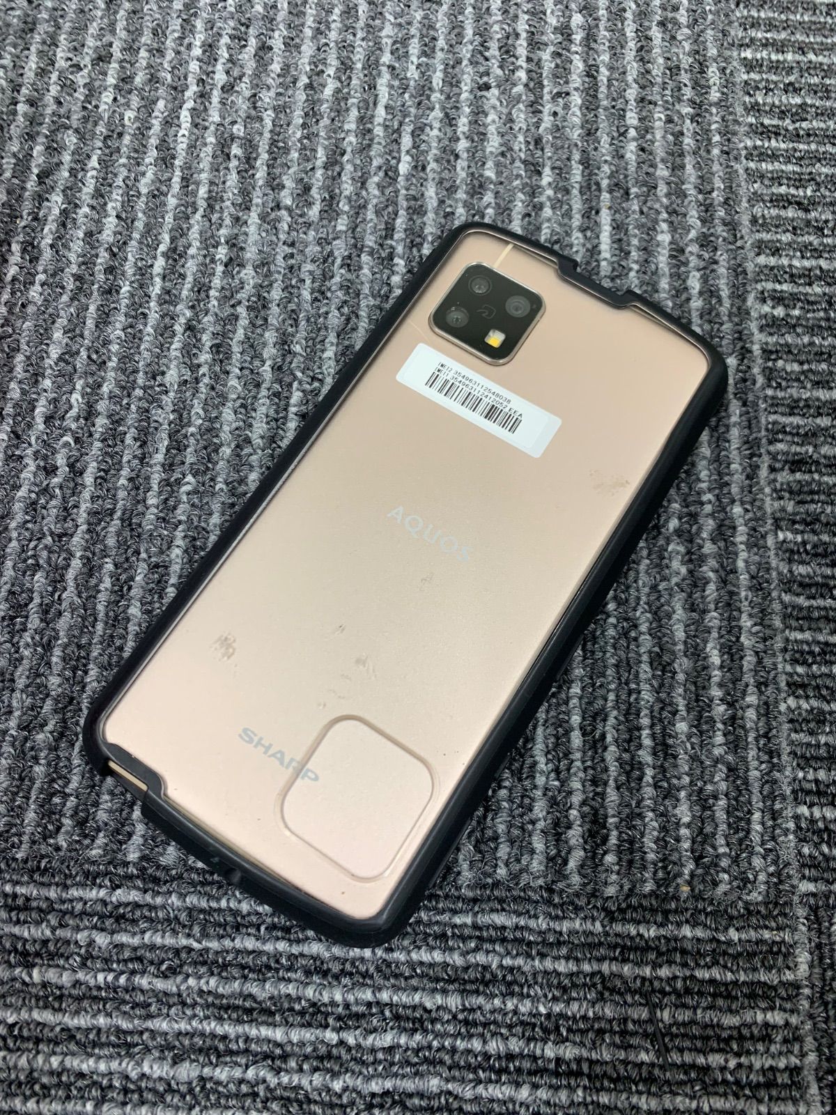 SHARP AQUOS sense6 ジャンク品 画面真っ暗 - メルカリ